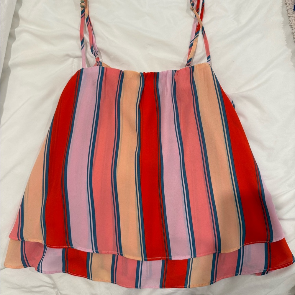 Buddy Love Striped Multicolor Women's Top